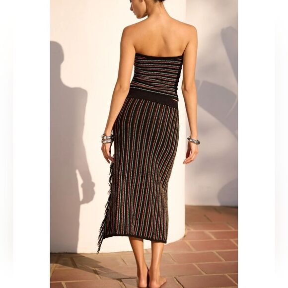 NWT Anthropologie Celandine Maxi Skirt and Tube Top Set - Picture 9 of 9